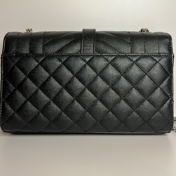 YSL St Laurent Envelope Flap Bag black - Picture 3 of 16